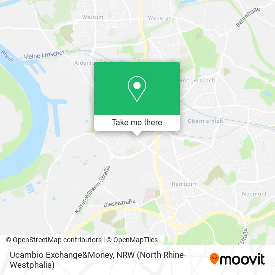 Карта Ucambio Exchange&Money