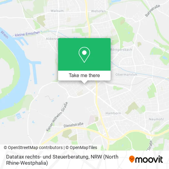 Карта Datatax rechts- und Steuerberatung