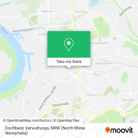 Карта Oschbeck Verwaltungs