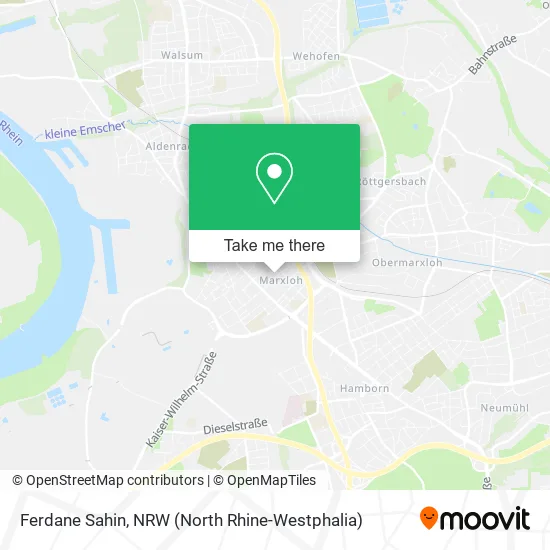 Ferdane Sahin map