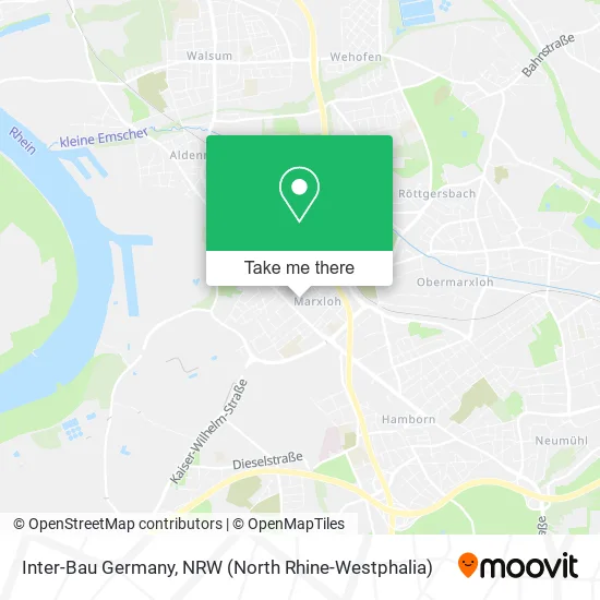 Карта Inter-Bau Germany