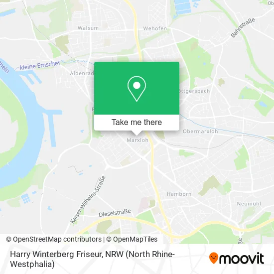 Harry Winterberg Friseur map