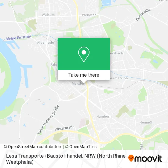 Карта Lesa Transporte+Baustoffhandel