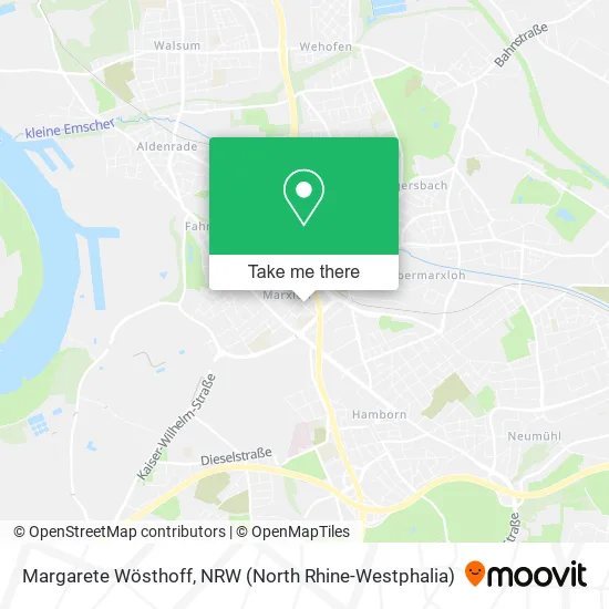 Margarete Wösthoff map