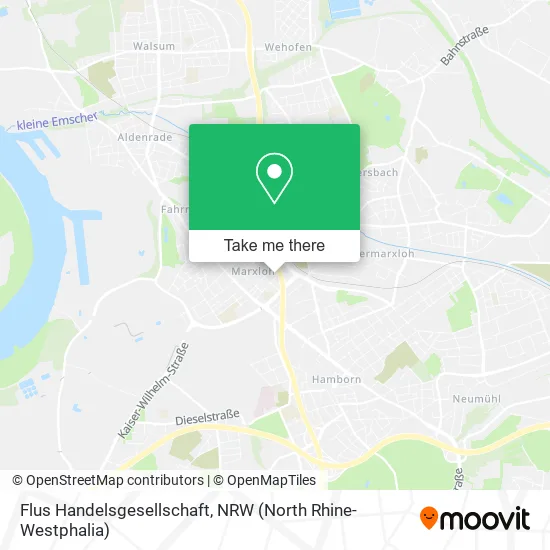 Карта Flus Handelsgesellschaft