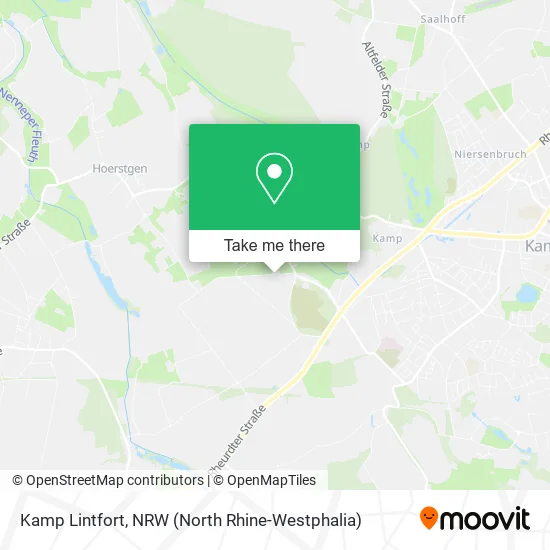 Карта Kamp Lintfort