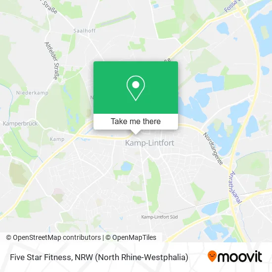 Карта Five Star Fitness