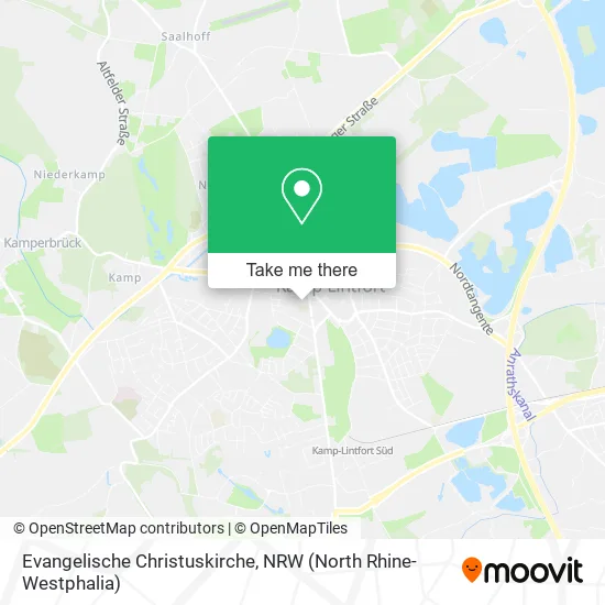 Карта Evangelische Christuskirche