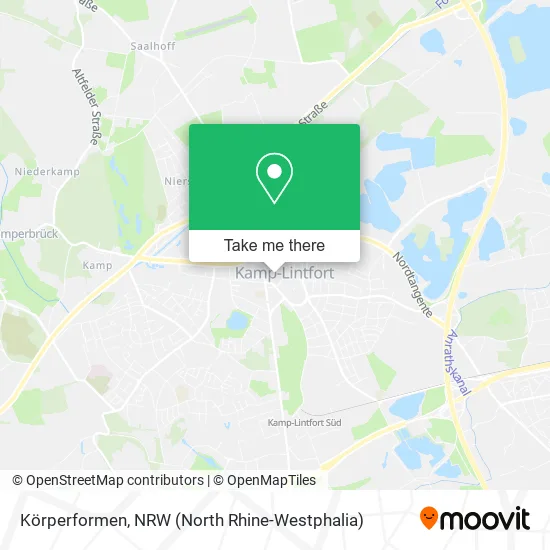 Карта Körperformen
