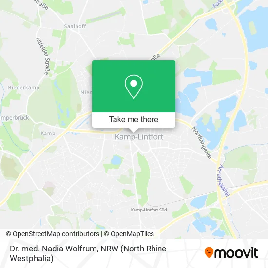 Карта Dr. med. Nadia Wolfrum