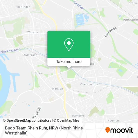 Карта Budo Team Rhein Ruhr