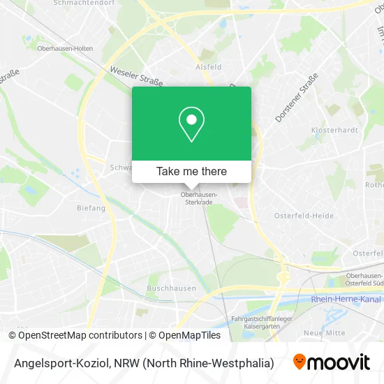 Карта Angelsport-Koziol