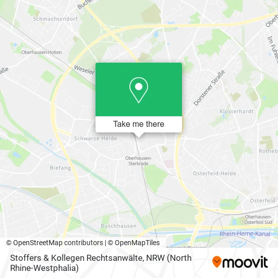 Карта Stoffers & Kollegen Rechtsanwälte