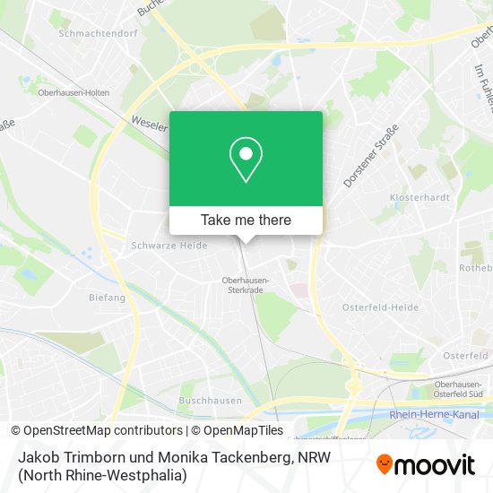 Jakob Trimborn und Monika Tackenberg map