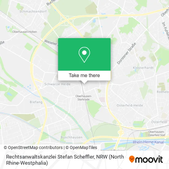 Карта Rechtsanwaltskanzlei Stefan Scheffler