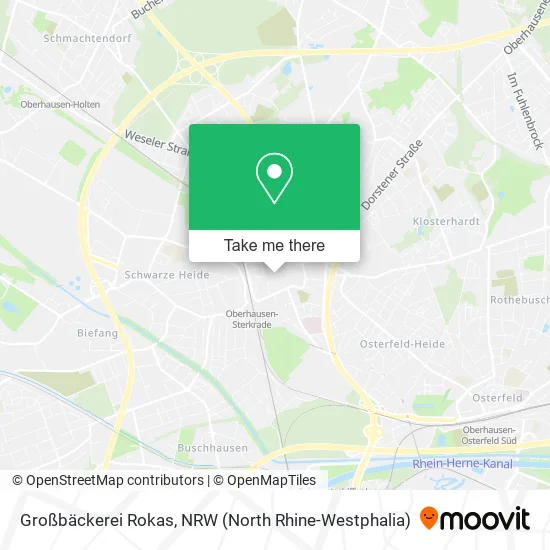 Карта Großbäckerei Rokas