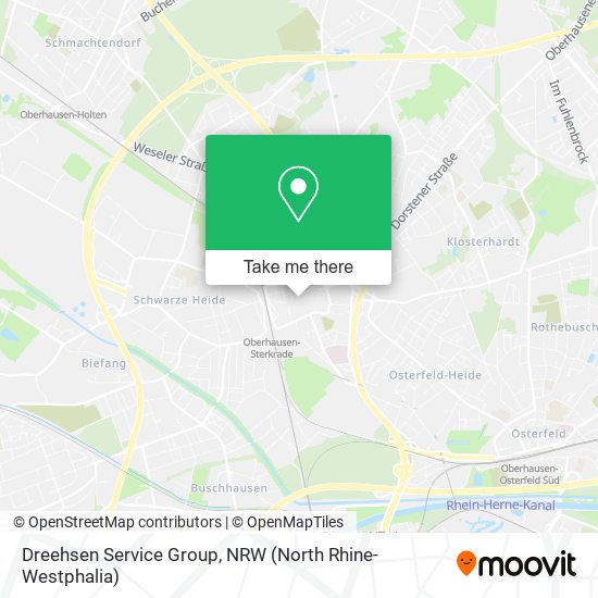 Dreehsen Service Group map