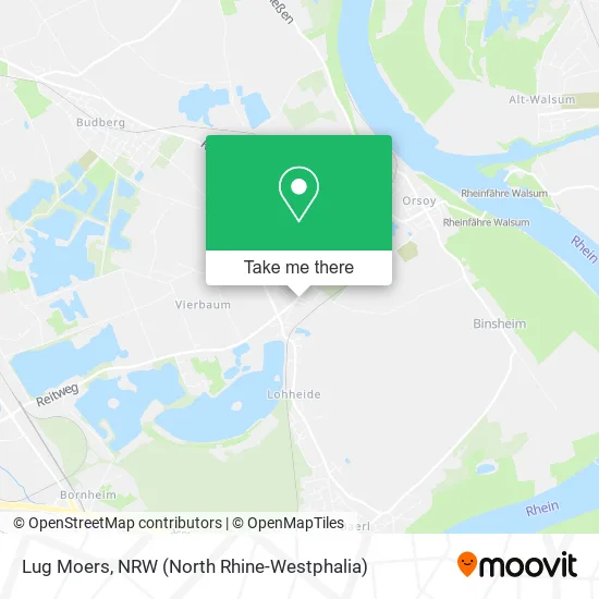 Карта Lug Moers