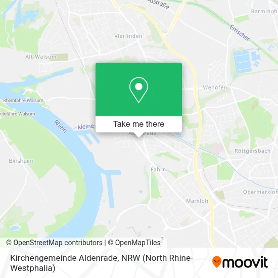 Kirchengemeinde Aldenrade map