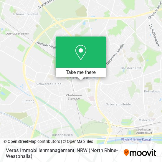 Veras Immobilienmanagement map