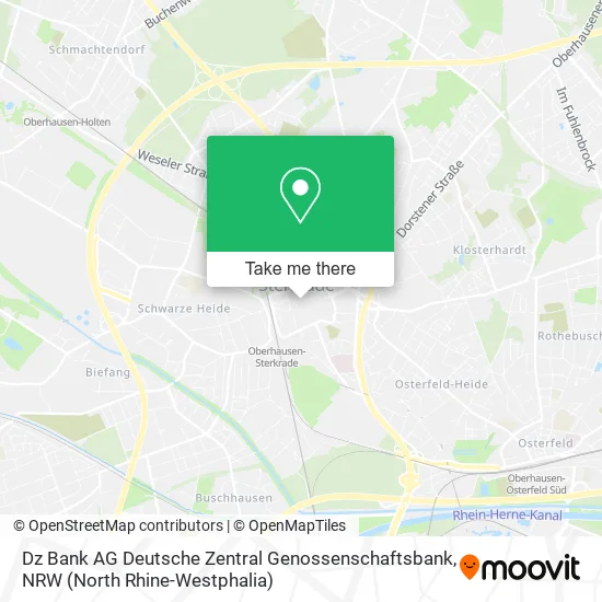 Карта Dz Bank AG Deutsche Zentral Genossenschaftsbank