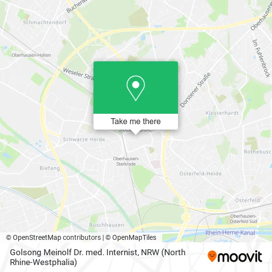 Карта Golsong Meinolf Dr. med. Internist