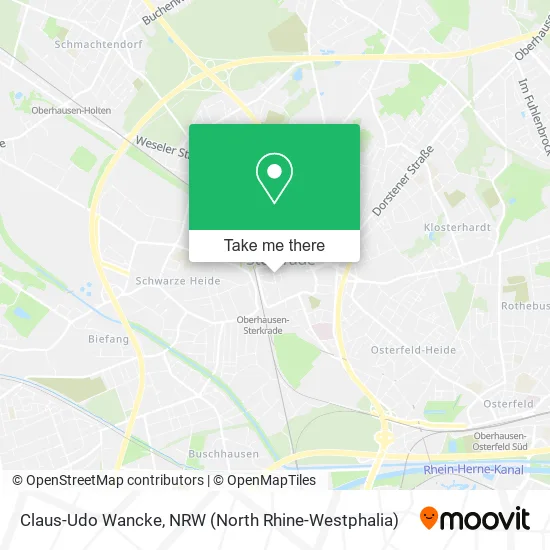 Карта Claus-Udo Wancke