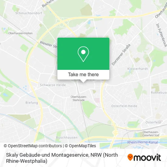 Карта Skaly Gebäude-und Montageservice