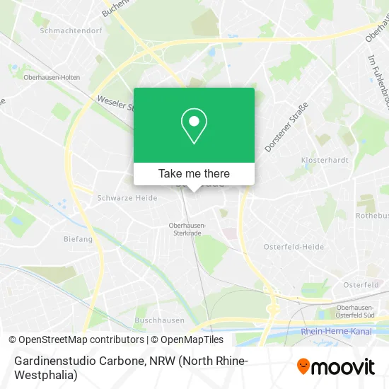 Карта Gardinenstudio Carbone