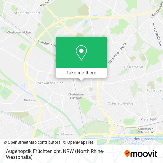 Augenoptik Früchtenicht map