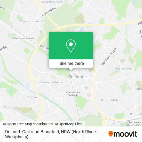 Dr. med. Gertraud Blossfeld map