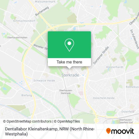 Dentallabor Kleinaltenkamp map