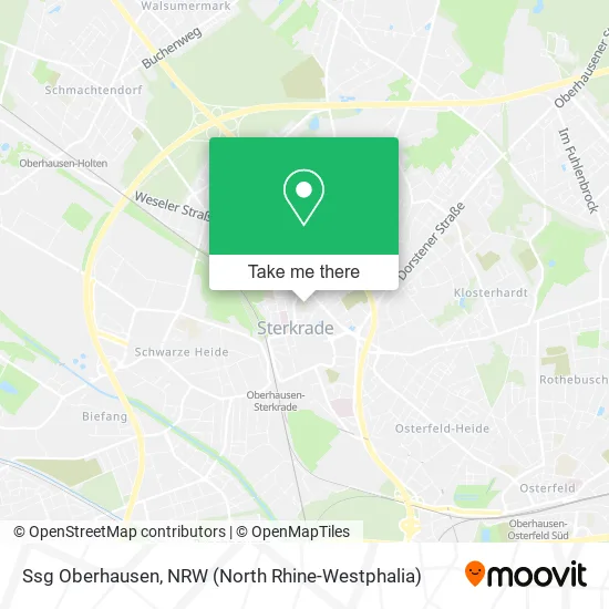 Ssg Oberhausen map