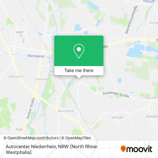 Карта Autocenter Niederrhein