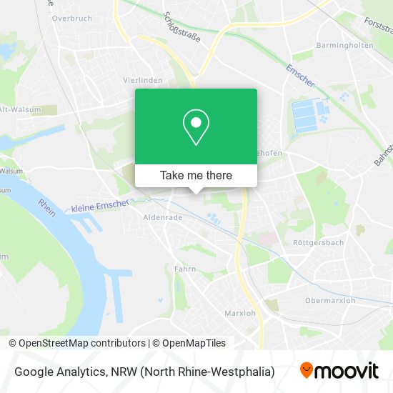 Google Analytics map