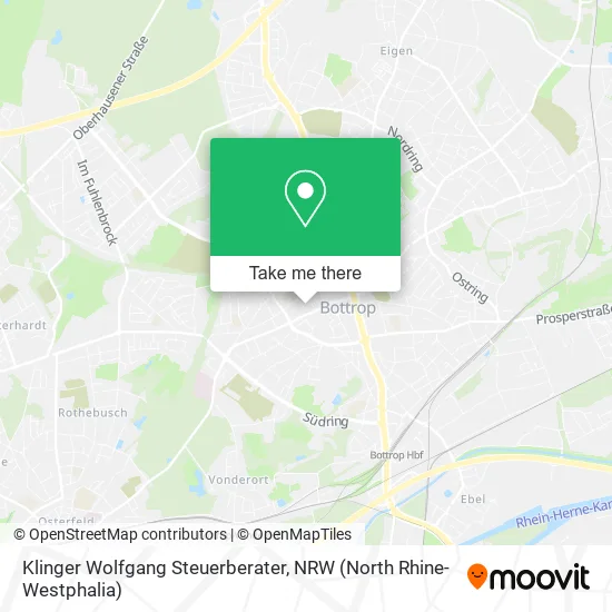 Карта Klinger Wolfgang Steuerberater
