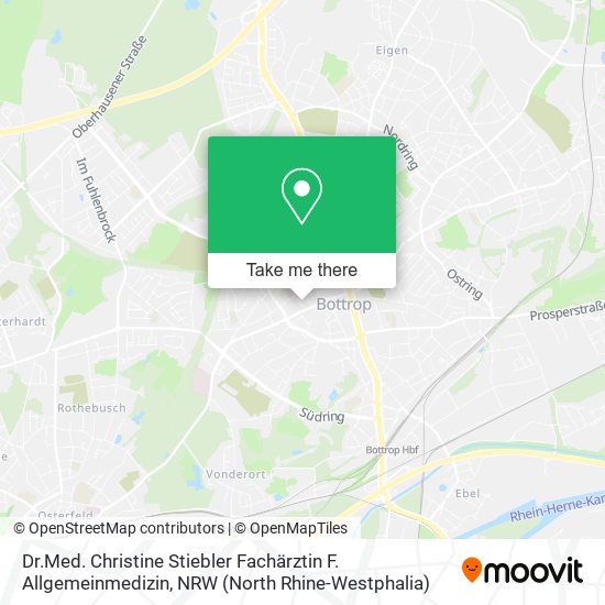 Dr.Med. Christine Stiebler Fachärztin F. Allgemeinmedizin map