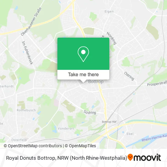 Карта Royal Donuts Bottrop