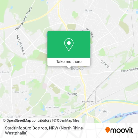 Карта Stadtinfobüro Bottrop