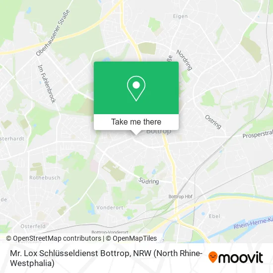Карта Mr. Lox Schlüsseldienst Bottrop