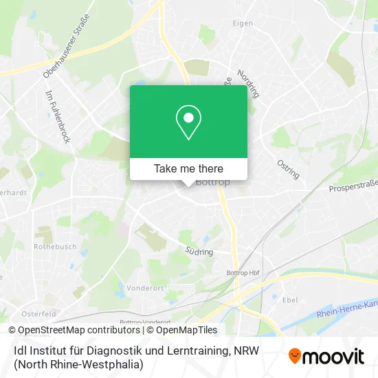 Карта Idl Institut für Diagnostik und Lerntraining