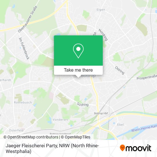 Jaeger Fleischerei Party map