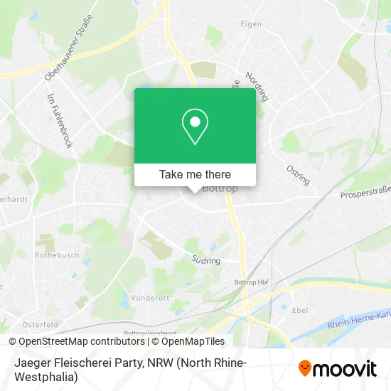 Карта Jaeger Fleischerei Party