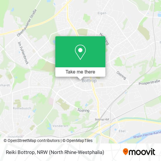 Reiki Bottrop map