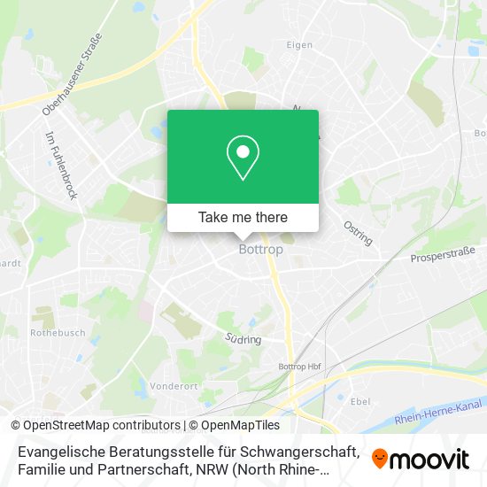Evangelische Beratungsstelle für Schwangerschaft, Familie und Partnerschaft map