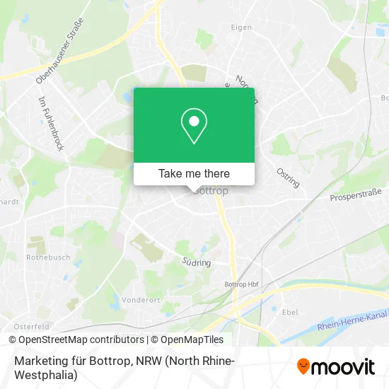 Карта Marketing für Bottrop