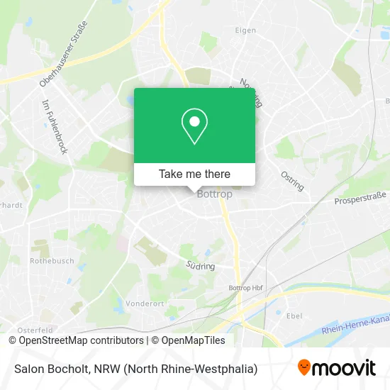 Salon Bocholt map
