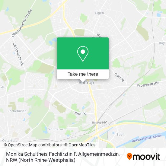 Monika Schultheis Fachärztin F. Allgemeinmedizin map