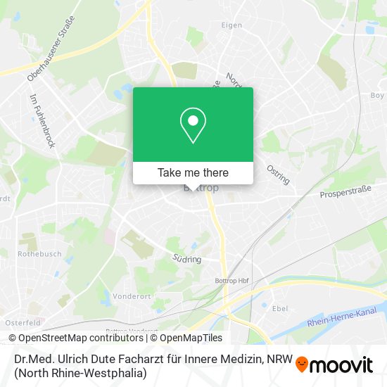 Dr.Med. Ulrich Dute Facharzt für Innere Medizin map