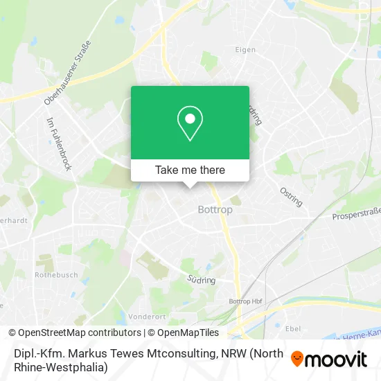 Карта Dipl.-Kfm. Markus Tewes Mtconsulting